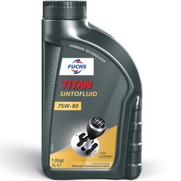 OLEJ FUCHS TITAN SINTOFLUID 75W80 1L - NIEMIECKI