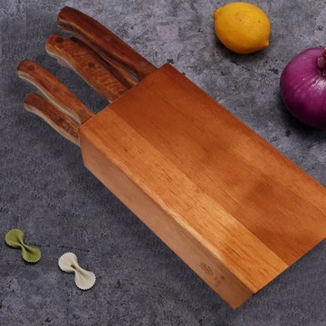 НАБОР КУХОННЫХ НОЖЕЙ В БЛОКЕ, 6 ЕЛ НАБОР