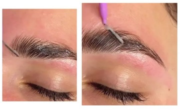 Кисти для ламинирования ресниц Nano, 4 шт, Prima Derma