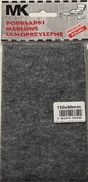 PODKŁADKI FILCOWE POD MEBLE KRZESŁA STÓŁ 150X90