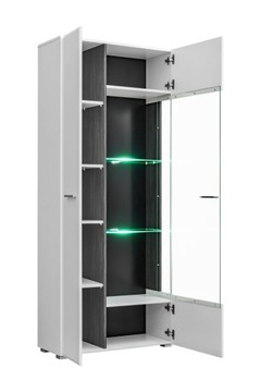 ВЫСОКАЯ ВИТРИНА SOLID TWIN / GLOSS / LED