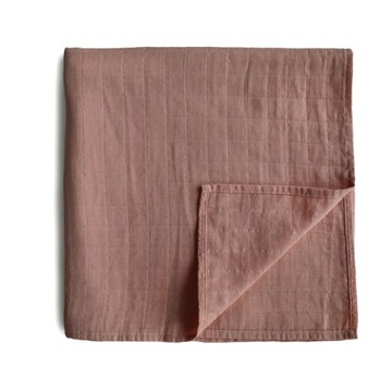 Otulacz muślinowy MUSHIE organiczna bawełna Cedar