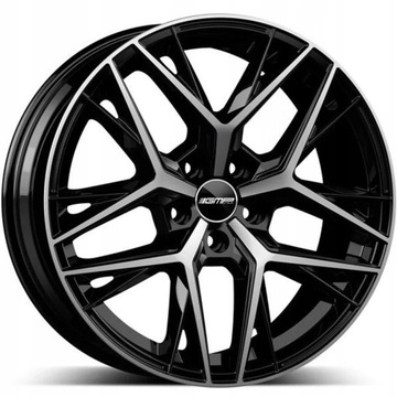 GMP LUNICA 9.5X19 5X110 ET34/65.1 CZARNY/POLER