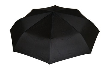 MĘSKI PARASOL AUTOMATYCZNY TIROSS CZARNY SKŁADANY
