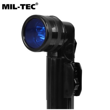 ВОЕННЫЙ УГЛОВОЙ СВЕТОДИОДНЫЙ ФОНАРЬ 4 цвета Mil-Tec US Anglehead Черный