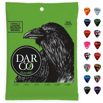 MARTIN D920 DARCO ELECTRIC LIGHT (10-46) СТРУНЫ ДЛЯ ЭЛЕКТРИЧЕСКОЙ ГИТАРЫ
