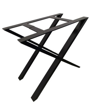NOGI DO STOŁU LOFT PODSTAWA METAL X STALOWE 71x60