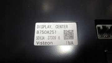 DISPLEJ JEDNOTKA 875A0251 PAJERO IV V90 FACELIFT