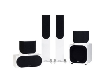 Zestaw kina domowego MONITOR AUDIO SILVER 200 7G BIAŁY 5.1
