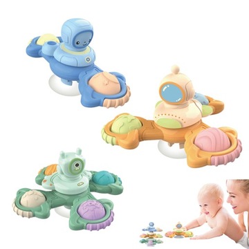 НАБОР СПИННЕРОВ С ПРИСОСКОЙ МОНТЕССОРИ 3 шт.