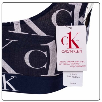 CALVIN KLEIN DAMSKI BIUSTONOSZ STANIK BLUE r. XS