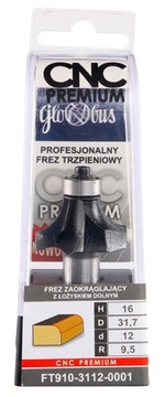 Круглый резак. с нижней кровати Д=14,3xВ=5,4/d=8 R=2,4