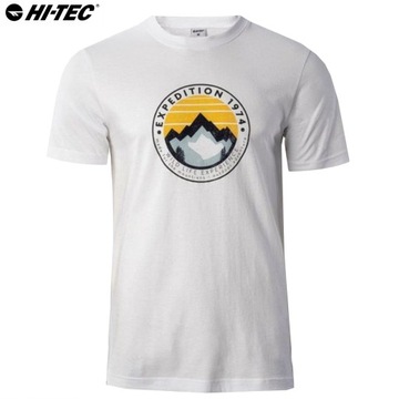 Koszulka Męska HI-TEC ZERGO T-Shirt Podkoszulek Sportowa na co dzień L