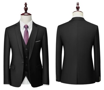 Men Brand Blazers 3 Pieces Sets Business Suits Ves