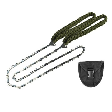 Łańcuch Survivalowy Mernenaga, Zielony Paracord To