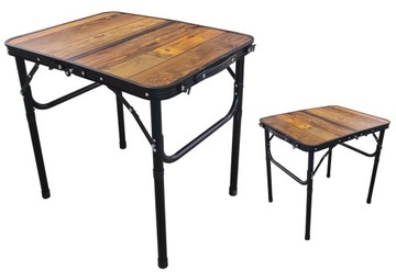 KEMPINGOWY STOLIK TURYSTYCZNY SKŁADANY 60x45x25/56CM ENERO CAMP