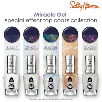 Sally Hansen Miracle Gel Top Top Toat застекленный лак