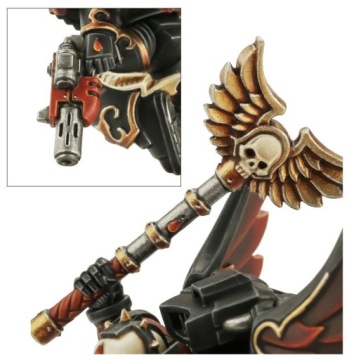 Кровавые Ангелы — Капеллан с прыжковым ранцем