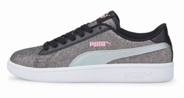 38,5 Buty dla dzieci Puma Smash v2 Glitz Glam sreb