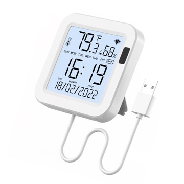Czujnik temperatury wilgotności WIFI TUYA LCD