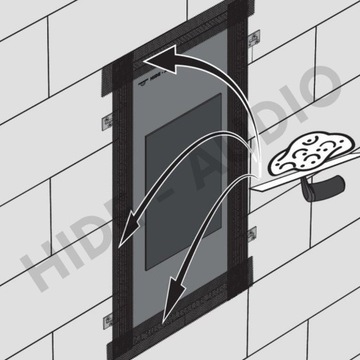 Корпус BackBox Slim для установки динамиков