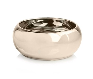 CERAMICZNA MISA DONICZKA OSŁONKA 19cm ZŁOTA