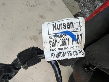 HYUNDAI I20 II 14- SVAZEK DVEŘE PRAVÁ PŘEDNÍ EU