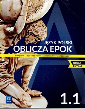 JĘZYK POLSKI OBLICZA EPOK 1.1 NOWA EDYCJA