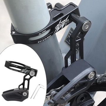 Prowadnica łańcucha rowerowego, rower napinacza
