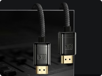 КАБЕЛЬ HDMI-HDMI 2.1 BASEUS 8K 60 Гц FULL HD UHD 3D 48 ГБ 300 см