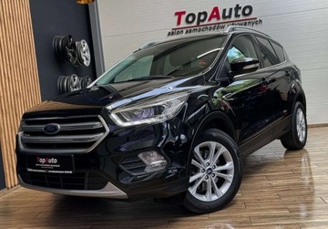 Ford Kuga II SUV Facelifting 1.5 TDCi 120KM 2018 Ford Kuga lift II TITANIUM AUTOMAT gwarancja bezwypadkowa 1.5