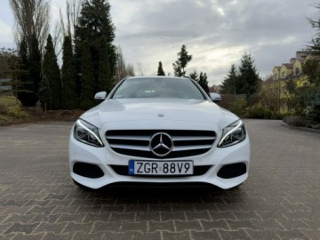 Mercedes Klasa C W205 Kombi Facelifting 1.6 180 156KM 2018 Mercedes C 180 Manual | Bezwypadkowy |Serwisowany, zdjęcie 1