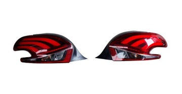 LAMPA LED PRAWA LEWA TYŁ TYLNA PEUGEOT 208 LIFT