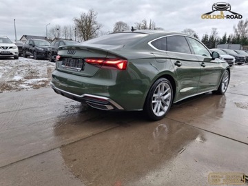 Audi A5 F5 2021 Audi A5 Sportback 2,0 TDI 136KM navi alcantara automat S line oplacony 2.0, zdjęcie 5