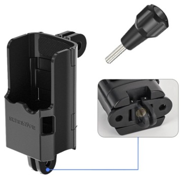 Adapter Uchwyt 1/4 cala 2w1 Składany do kamery DJI Osmo Pocket 3