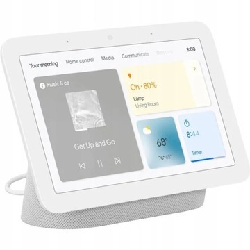 Динамик Google Nest Hub с Google Assistant 2gen Chalk