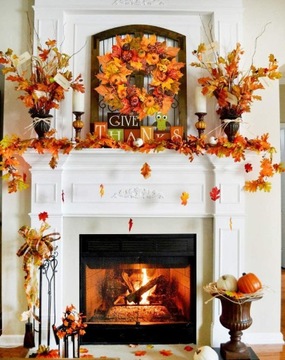 Эксклюзивный БОЛЬШОЙ ОСЕННИЙ ДВЕРНОЙ ВЕНОК Венок