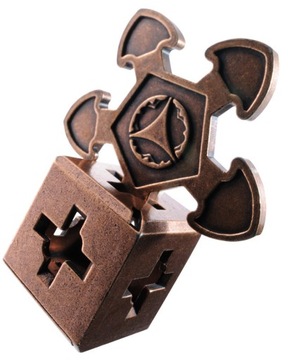 Hanayama ŁAMIGŁÓWKA Huzzle Cast O'Gear poziom 3/6