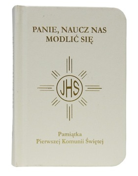 Modlitewnik I kom. złocony - biały