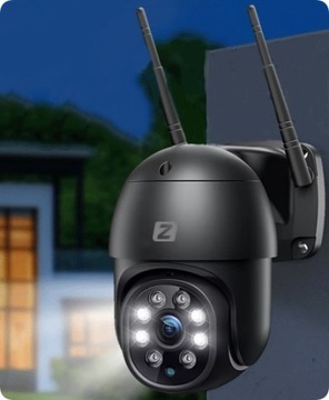 НАРУЖНАЯ IP-КАМЕРА PTIMAL 4MPx WiFi ЧЕРНАЯ