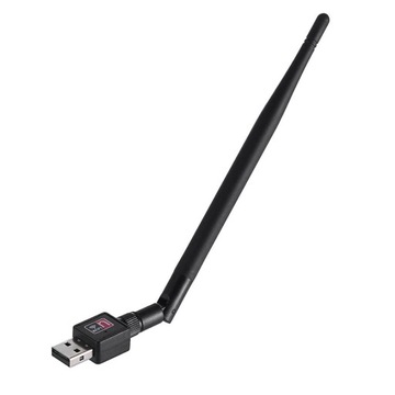 KARTA SIECIOWA WIFI USB WI-FI ADAPTER + ANTENA PL