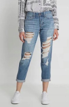 Spodnie Damskie jeansowe Hollister rozm. 26xS