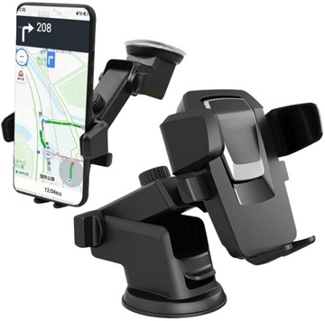 UCHWYT DO SAMOCHODU NA TELEFON SZYBĘ DESKĘ KOKPIT SAMOCHODOWY HOLDER KLIK