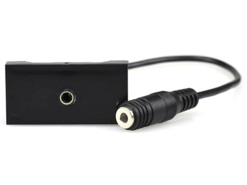 NEKU Mediabox 45x45 moduł 1M 1x Jack St 3,5mm 20cm