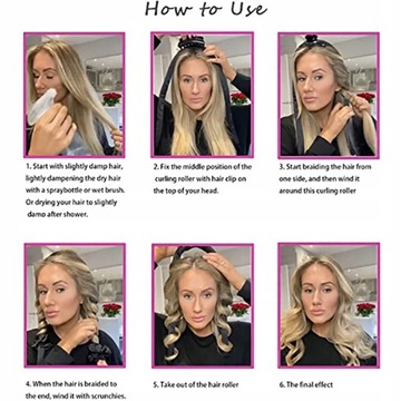 бигуди, повязка для завивки волос, щипцы для завивки волос