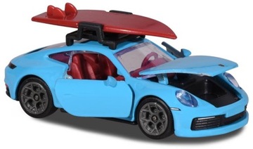 MAJORETTE Auto Deluxe Porsche 911 Carrera Błękitne
