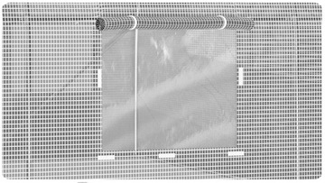 Туннель из фольги 18 м² 600 х 300 см белый