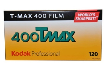 Пленка Kodak T-max 400/120 мм