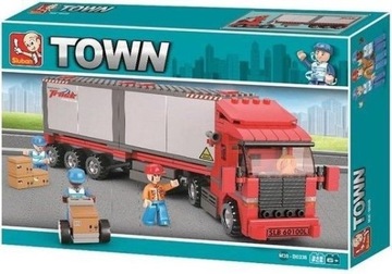 KLOCKI SLUBAN TOWN Ciężarówka 345 el