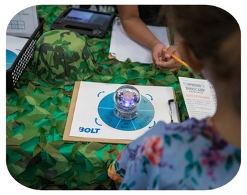 Sphero Bolt - образовательный робот для обучения и развлечения, светодиодная матрица для iOS и Android
